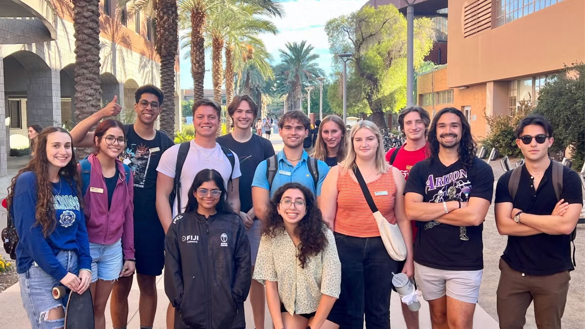 Group photo of the 2023-2024 Space Ambassadors.