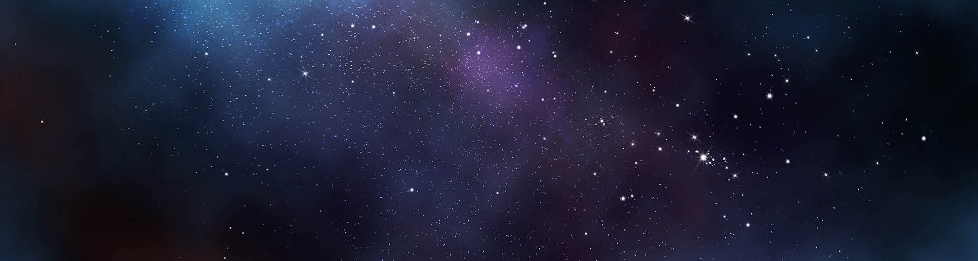 A picture of the space with stars