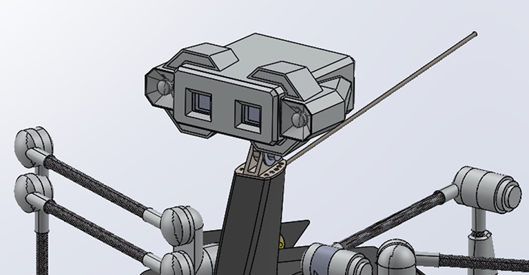 Illustration of the Charlotte rover