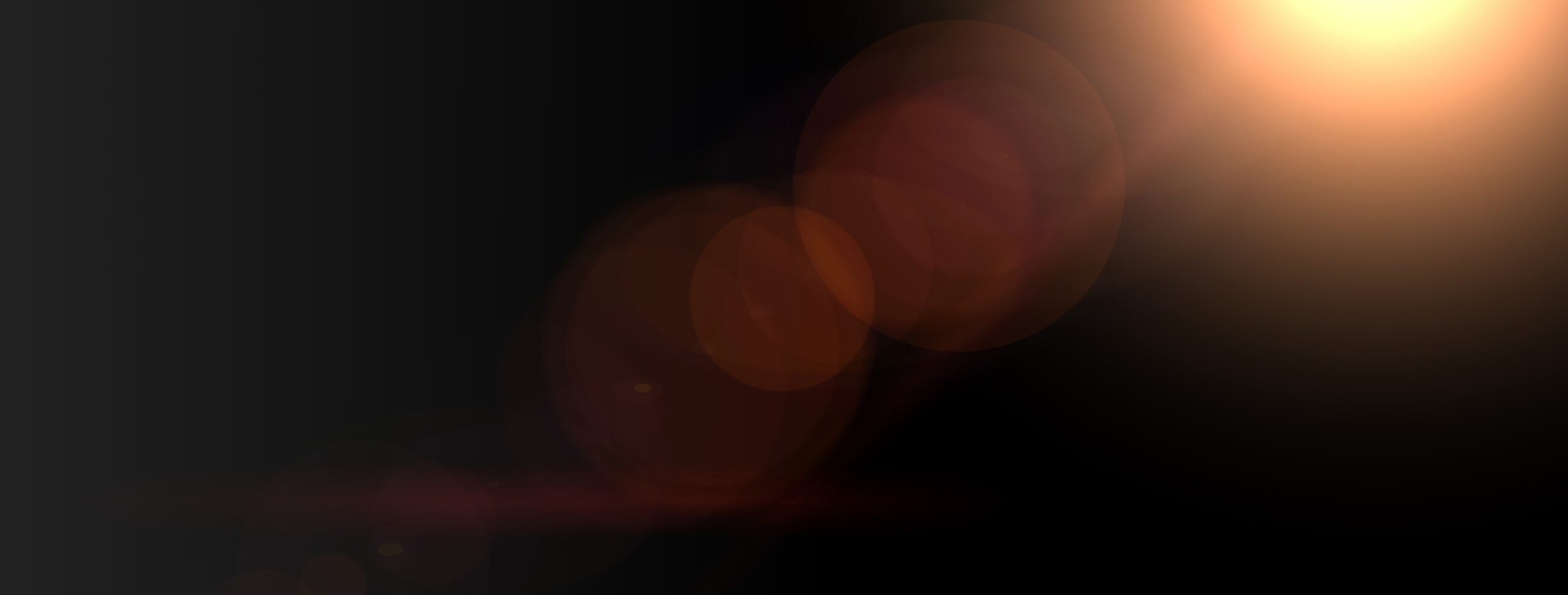A sun shining in the black of space