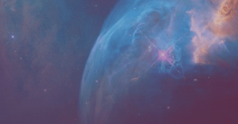 interplanetary elearning in space etheral night sky
